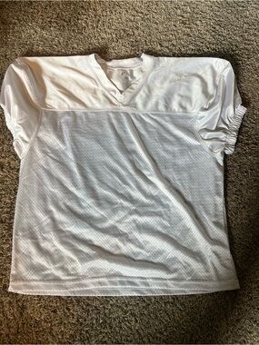 Men's White Performance Football Jersey
